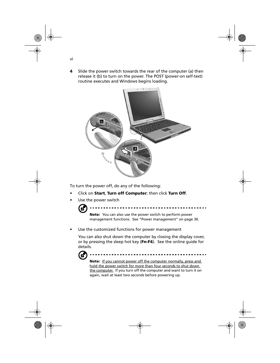 Acer 100 Series User Manual | Page 6 / 94