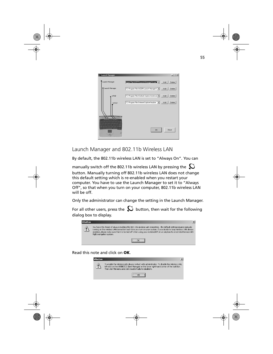 Acer 100 Series User Manual | Page 65 / 94