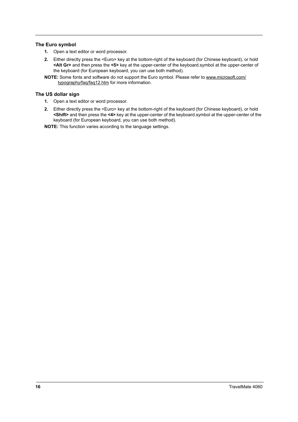 Acer 4060 User Manual | Page 25 / 99