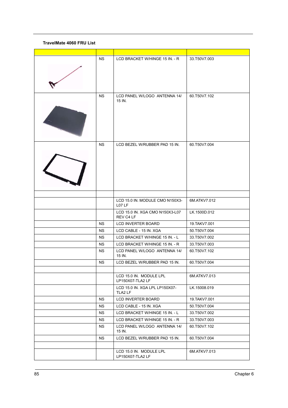 Acer 4060 User Manual | Page 94 / 99