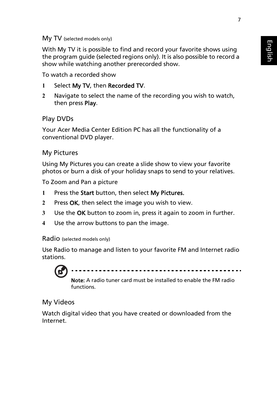 Acer Aspire L series User Manual | Page 11 / 22