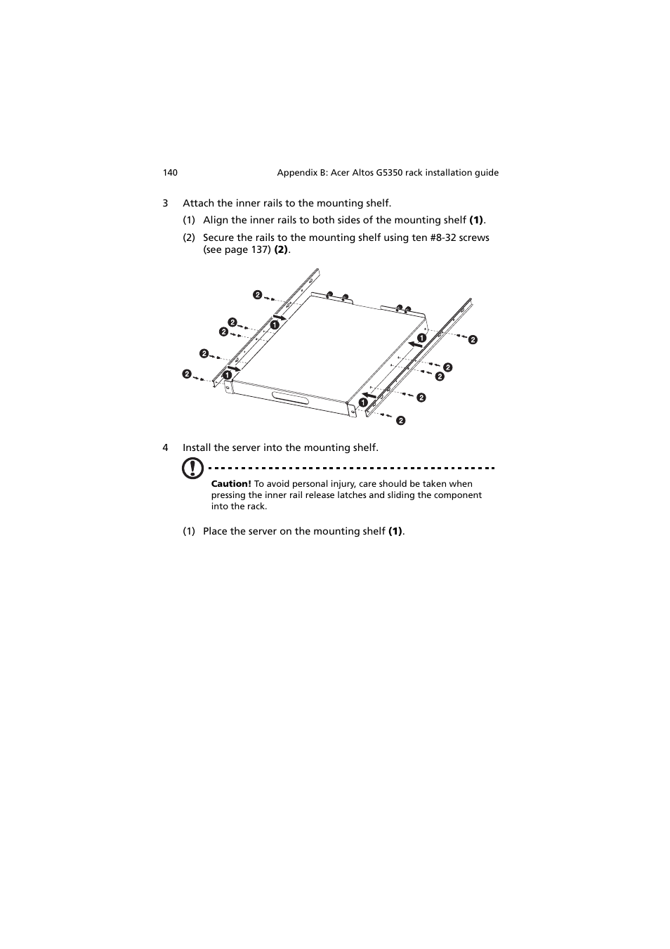 Acer Altos G5350 Series User Manual | Page 150 / 164