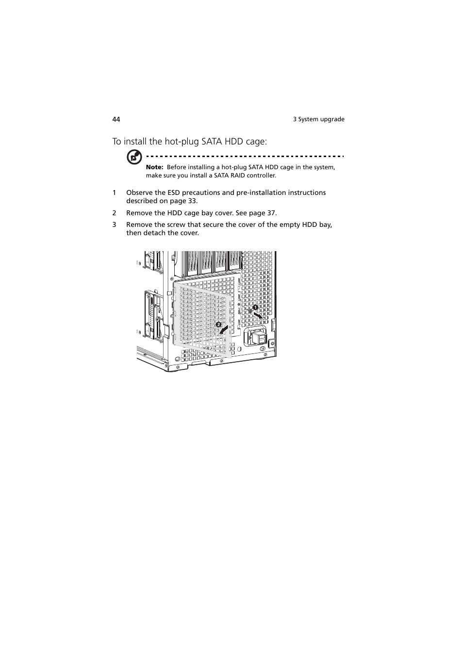 Acer Altos G5350 Series User Manual | Page 54 / 164