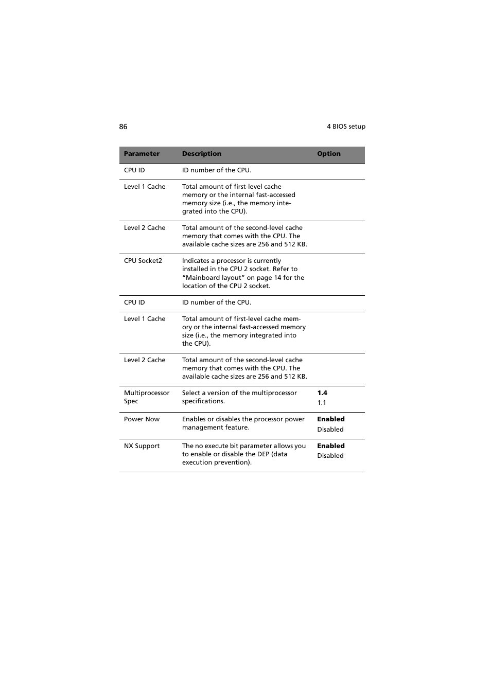 Acer Altos G5350 Series User Manual | Page 96 / 164