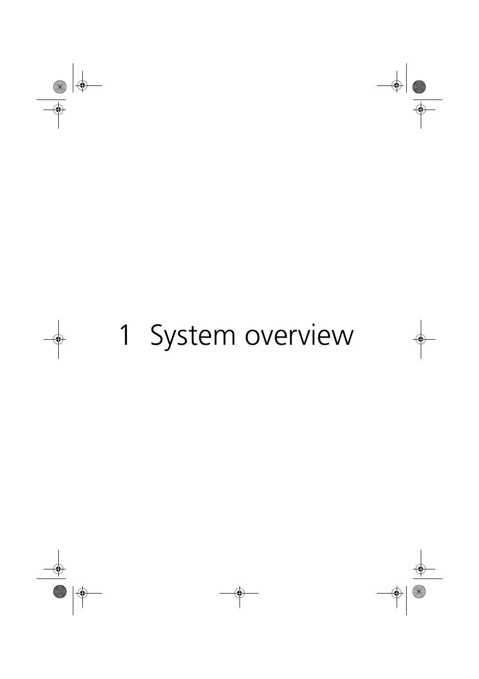 1 system overview | Acer Altos R300 User Manual | Page 15 / 130