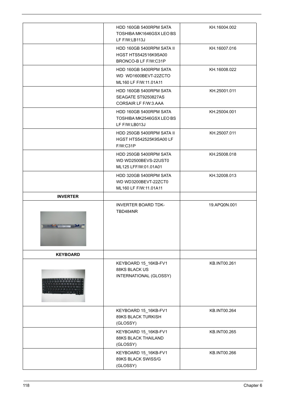 Acer 6920 User Manual | Page 120 / 124