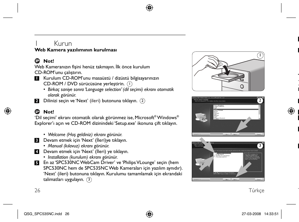 1 kurun | Philips Webcam User Manual | Page 26 / 32