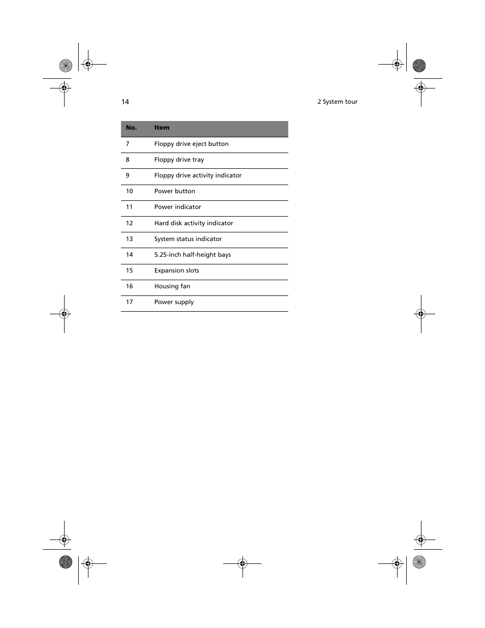 Acer Altos G500 User Manual | Page 24 / 124