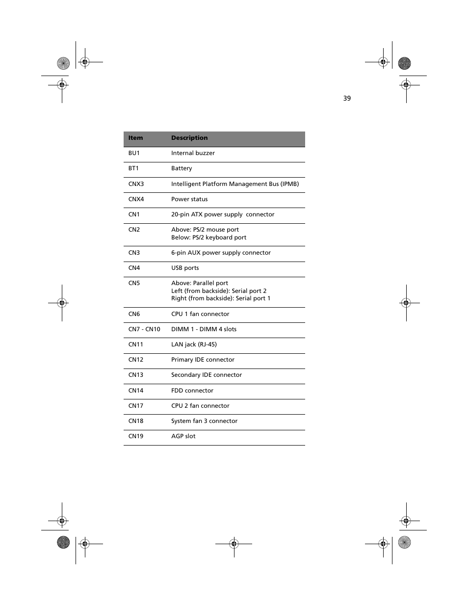 Acer Altos G500 User Manual | Page 49 / 124