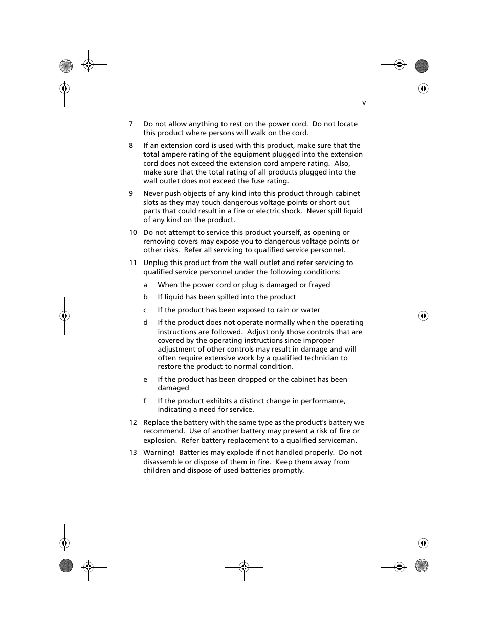 Acer Altos G500 User Manual | Page 5 / 124