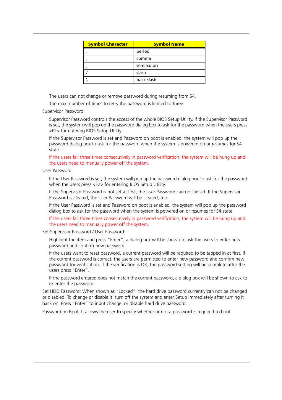Acer 1000 User Manual | Page 69 / 122
