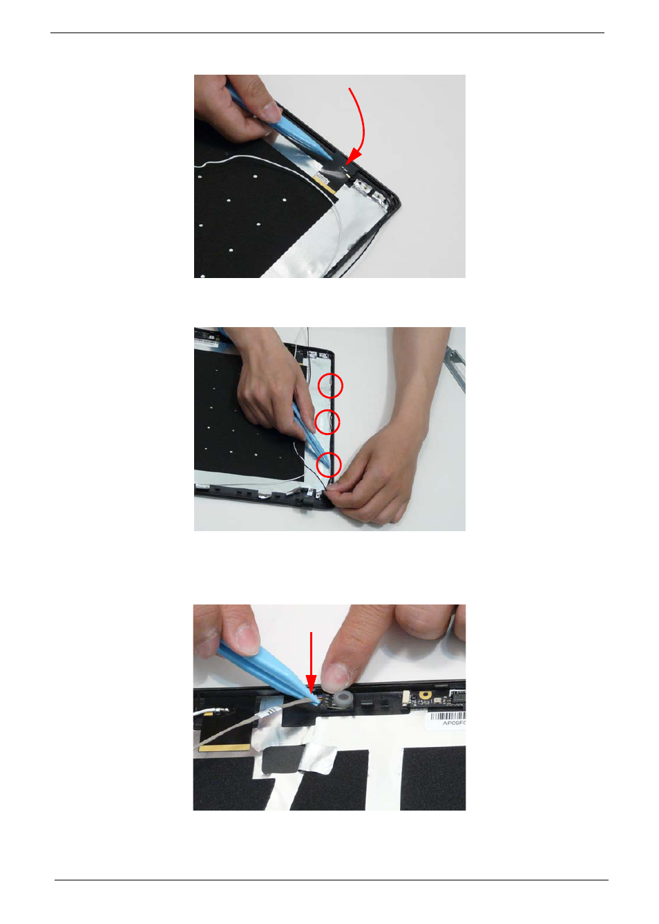 Replacing the microphone | Acer 5538 User Manual | Page 114 / 226