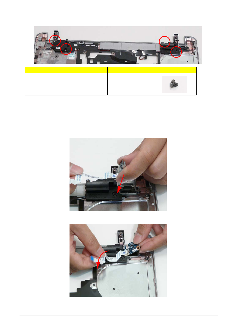 Replacing the power board | Acer 5538 User Manual | Page 139 / 226