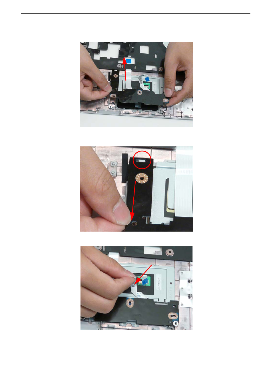 Replacing the button board | Acer 5538 User Manual | Page 142 / 226