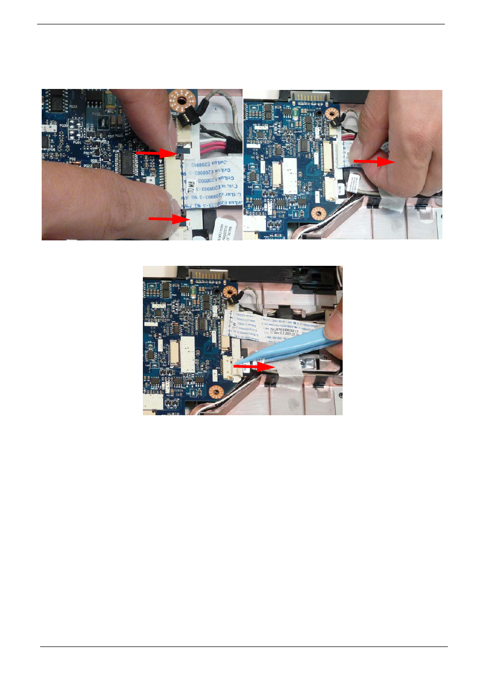 Removing the i/o board | Acer 5538 User Manual | Page 88 / 226
