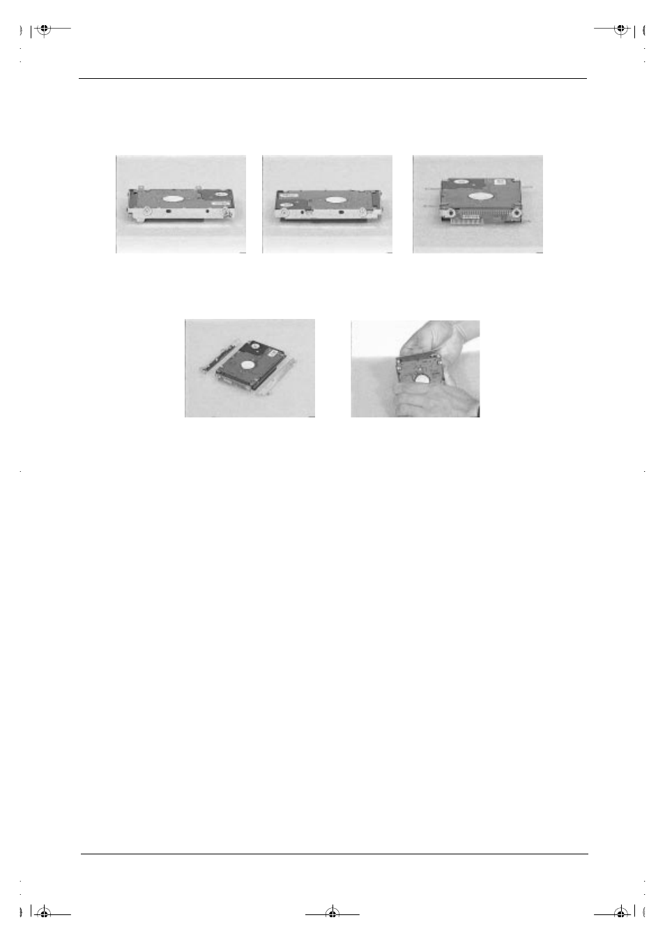 Disassembling the hard disk drive module | Acer 505 User Manual | Page 61 / 104