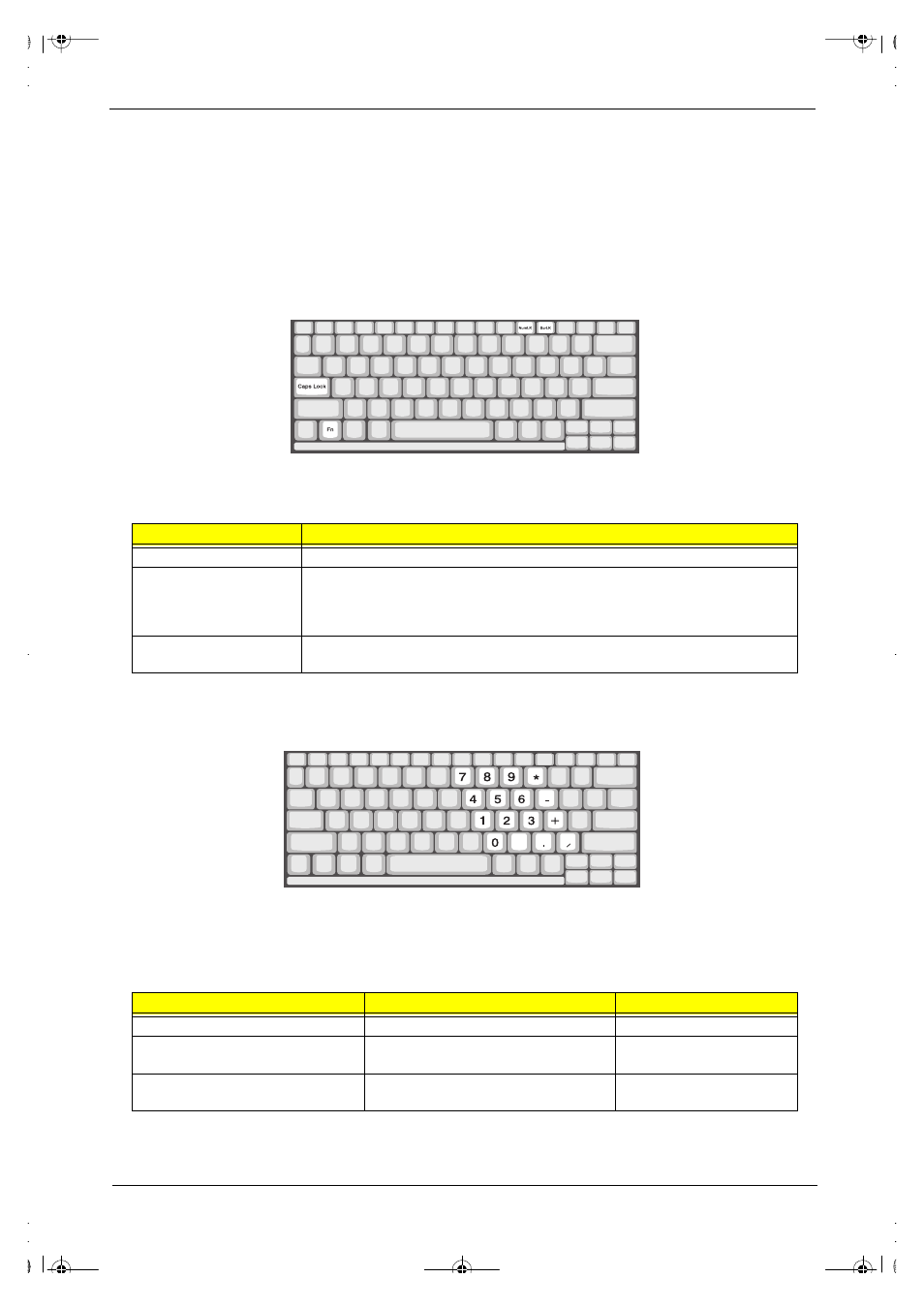 Keyboard | Acer 505 User Manual | Page 9 / 104