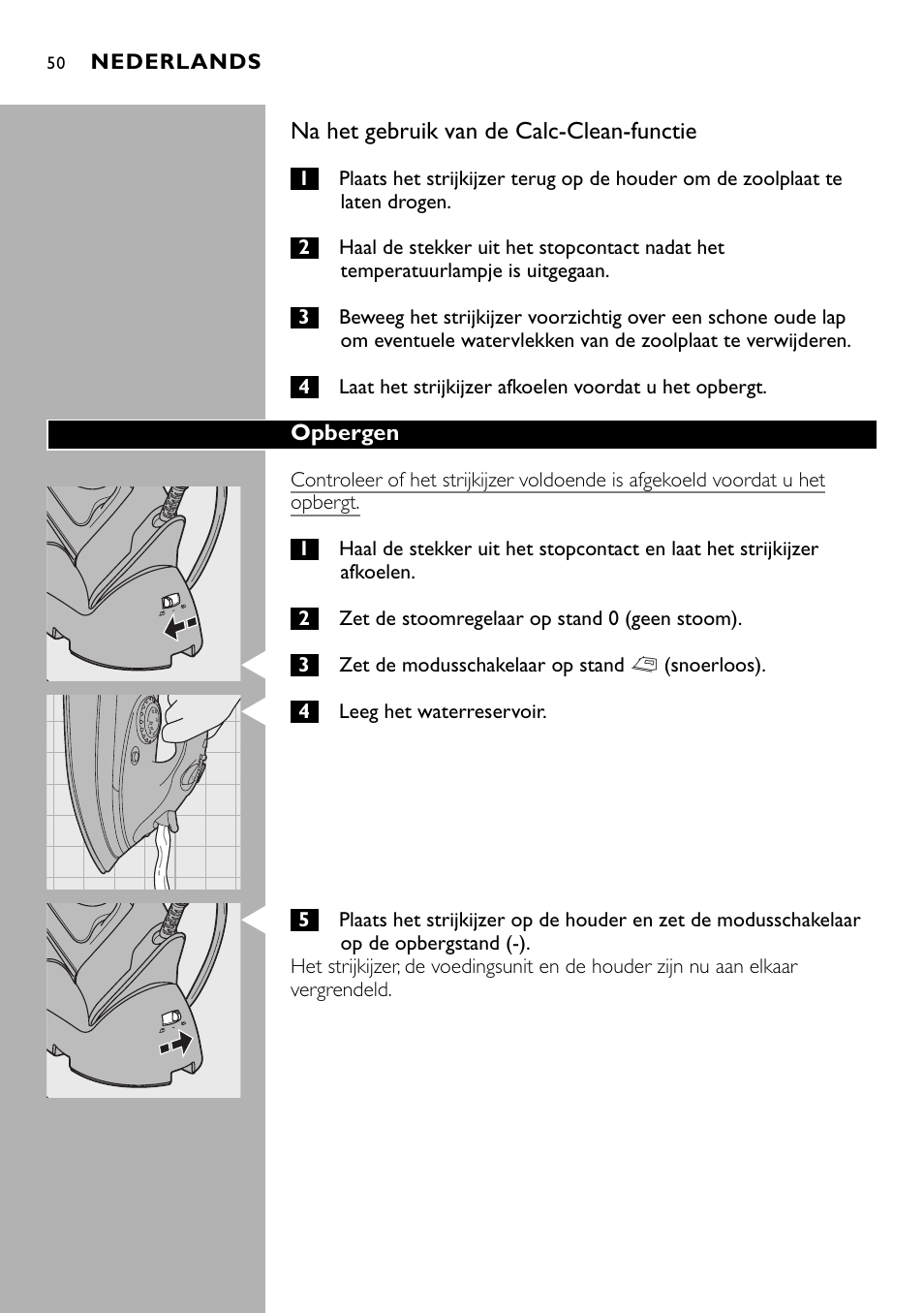 Philips Kabelloses Dampfbügeleisen User Manual | Page 50 / 90