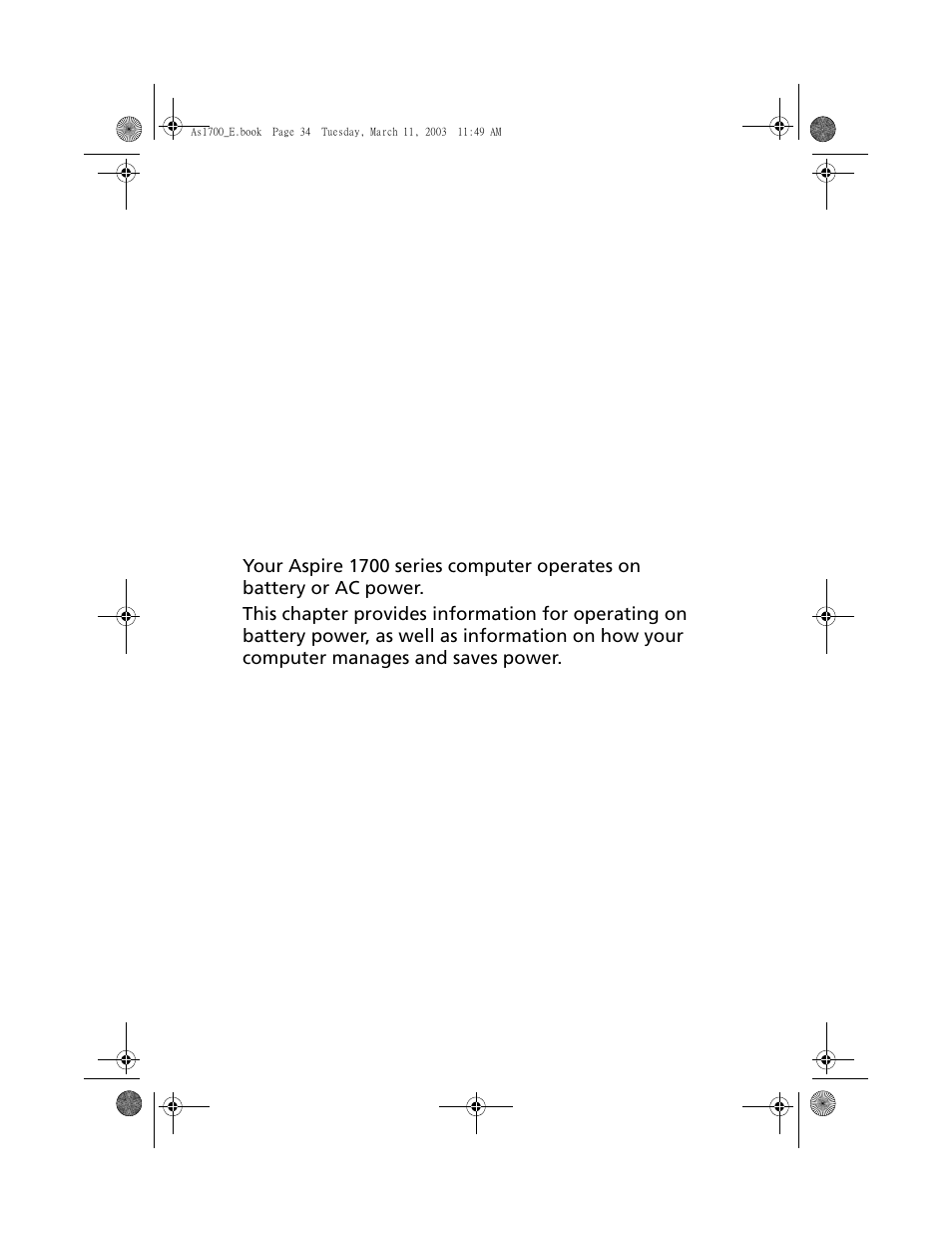 Acer 1700 User Manual | Page 44 / 103