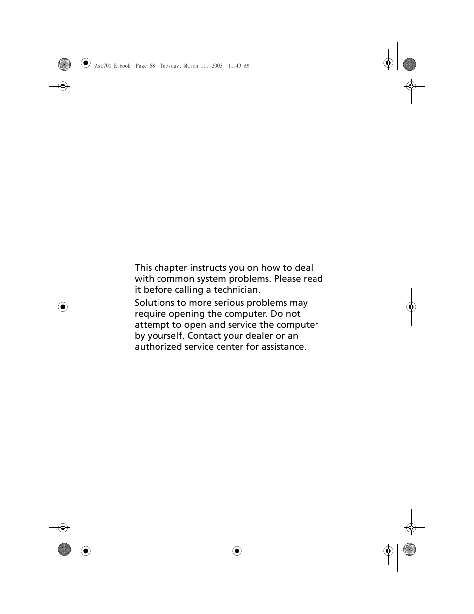 Acer 1700 User Manual | Page 79 / 103