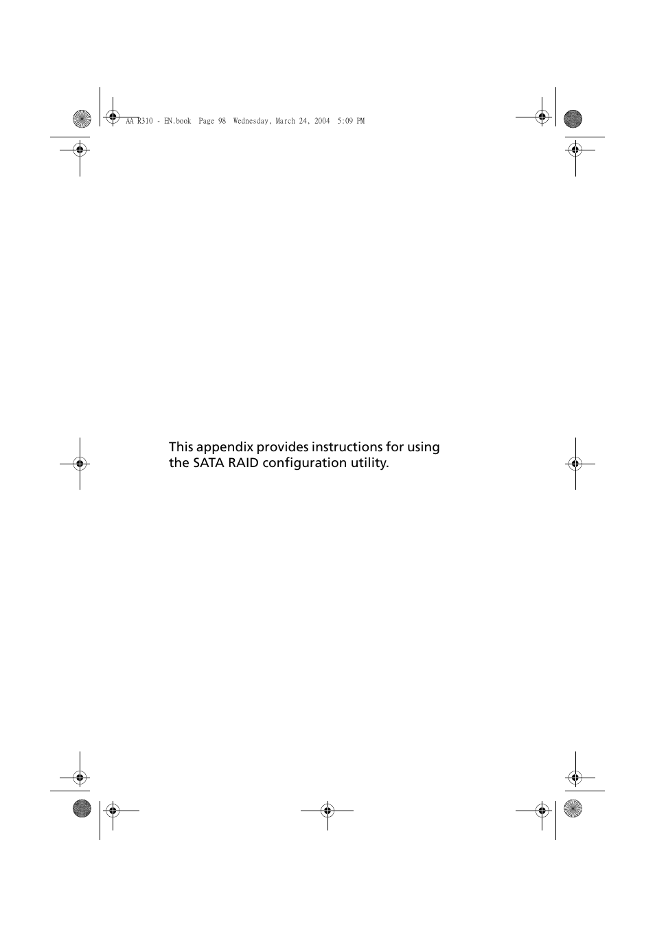 Acer Altos R310 User Manual | Page 108 / 122