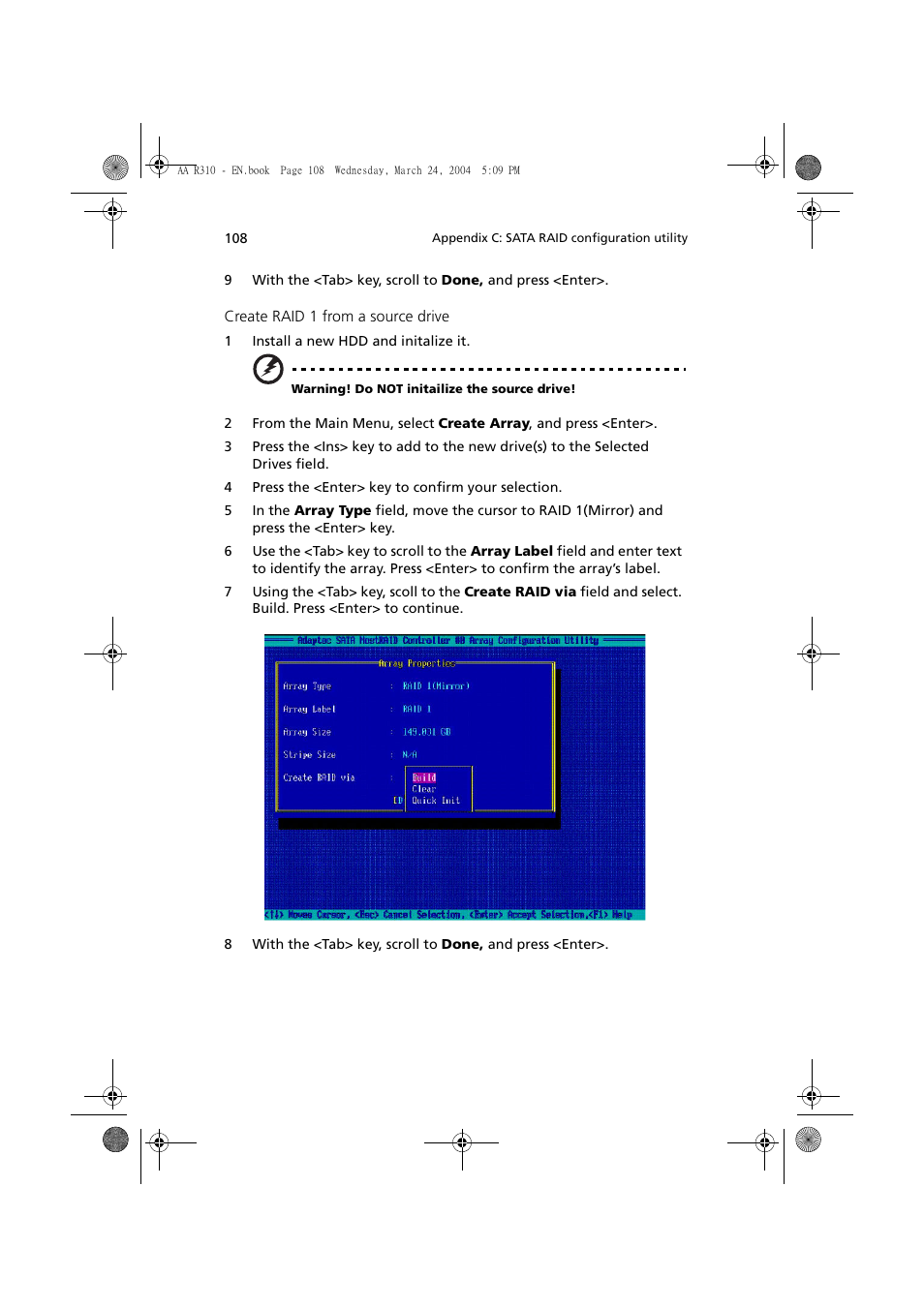 Acer Altos R310 User Manual | Page 118 / 122