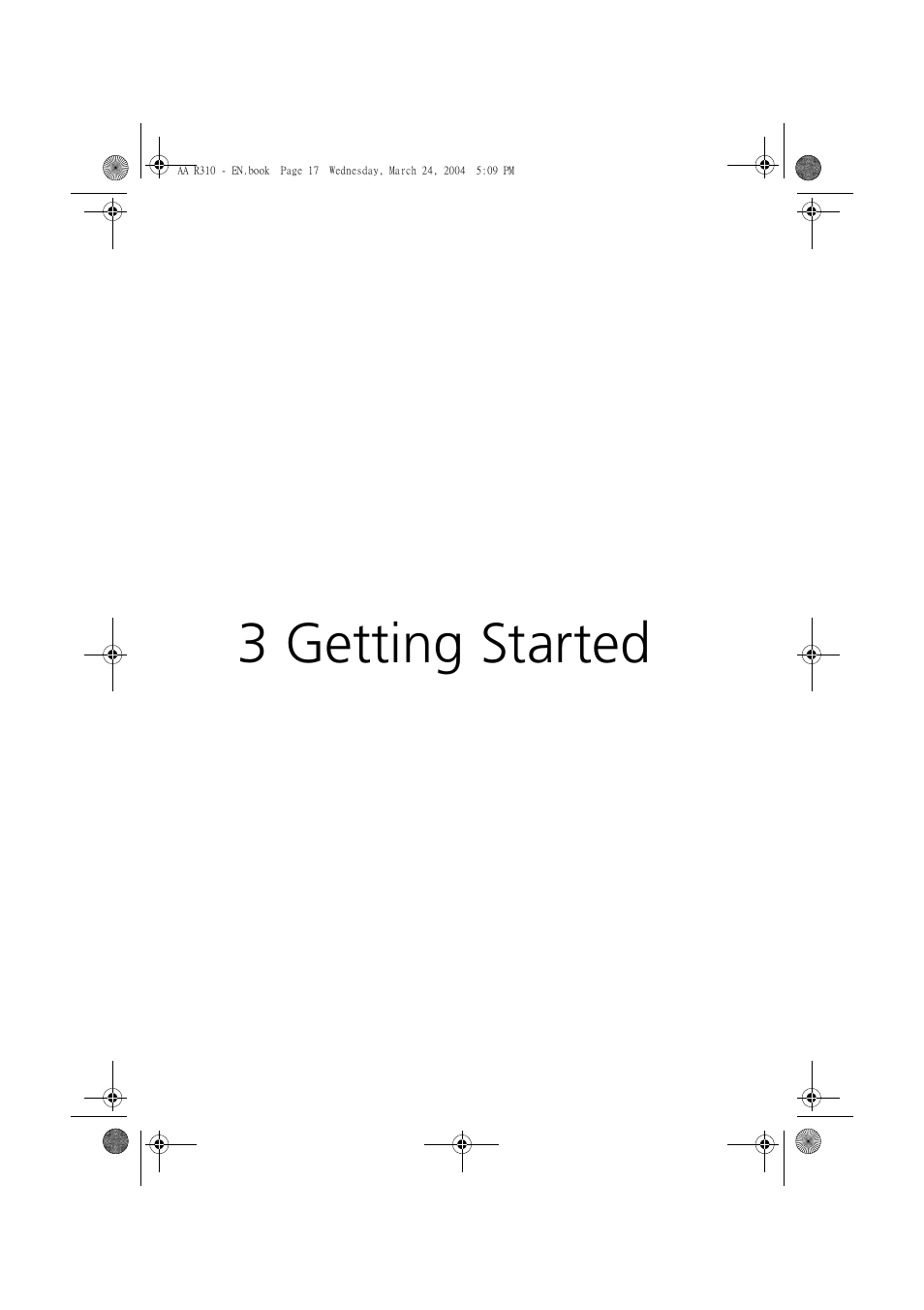 3 getting started | Acer Altos R310 User Manual | Page 27 / 122