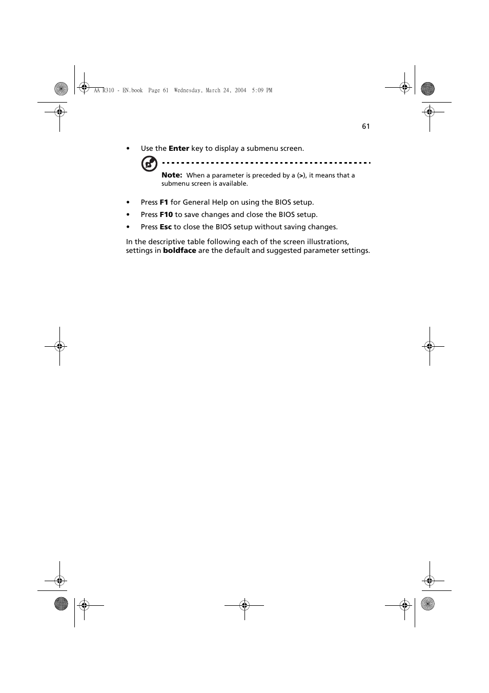 Acer Altos R310 User Manual | Page 71 / 122