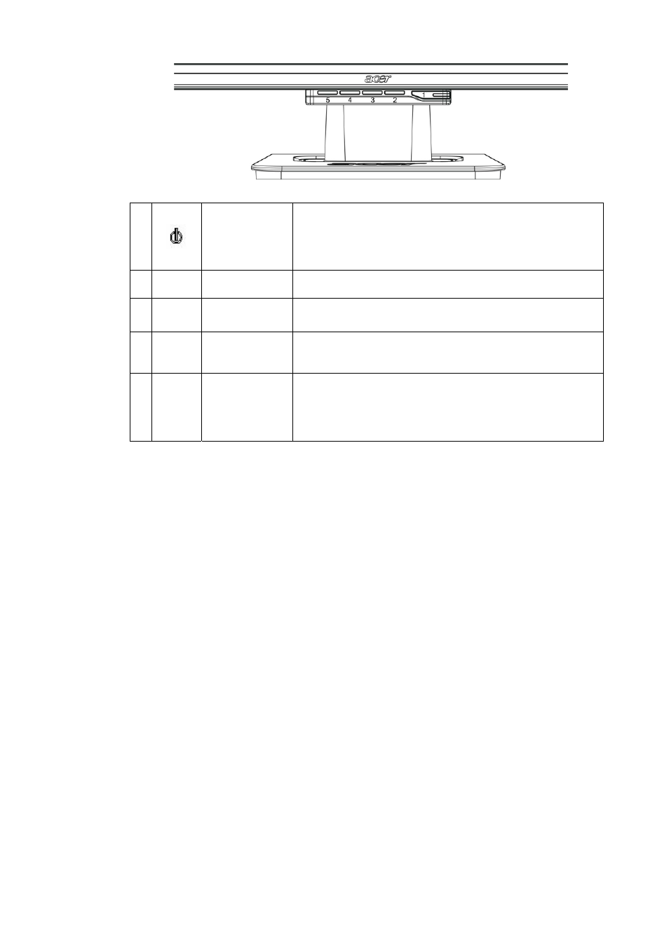 Acer AL2216W User Manual | Page 5 / 11