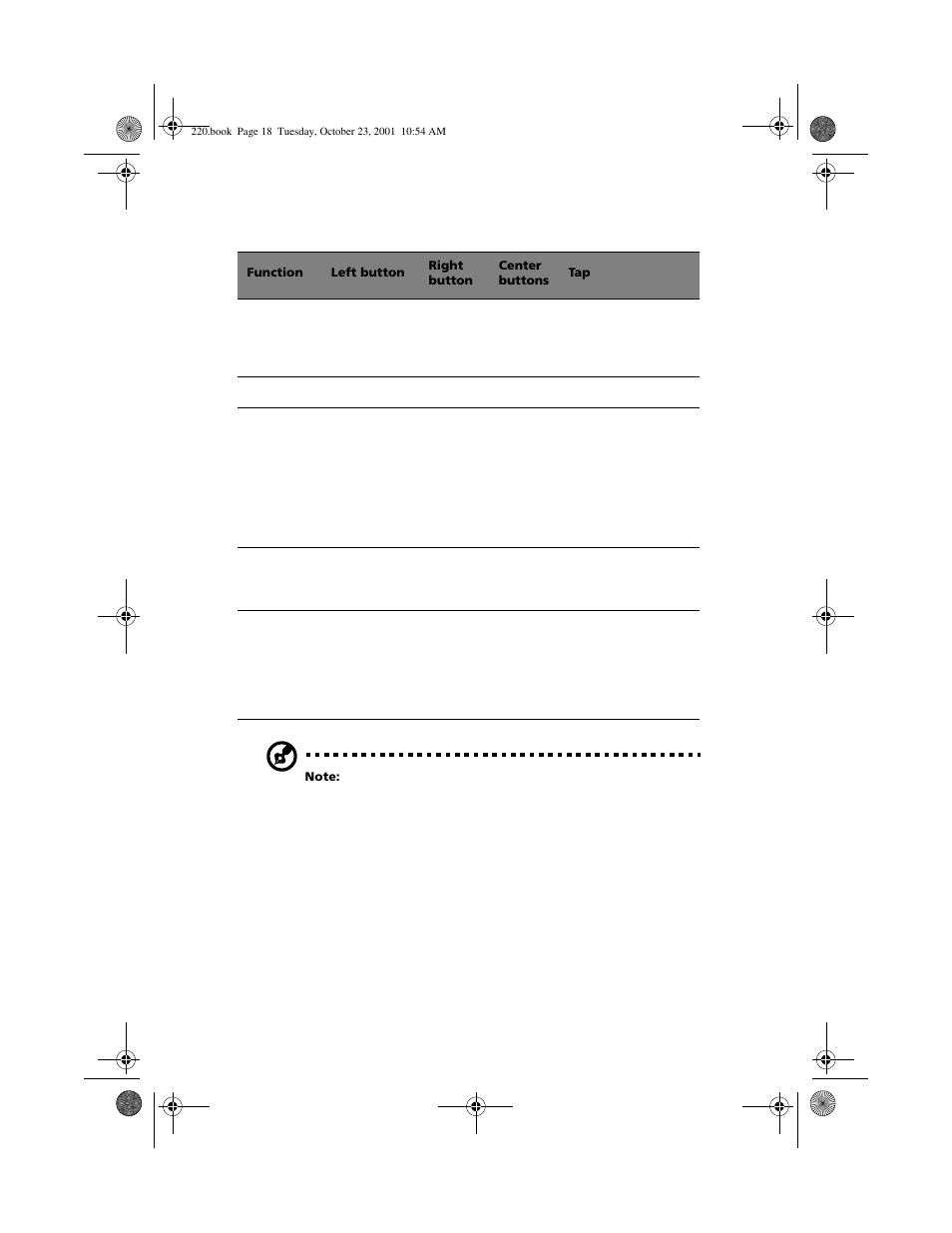 Acer 220 Series User Manual | Page 26 / 77