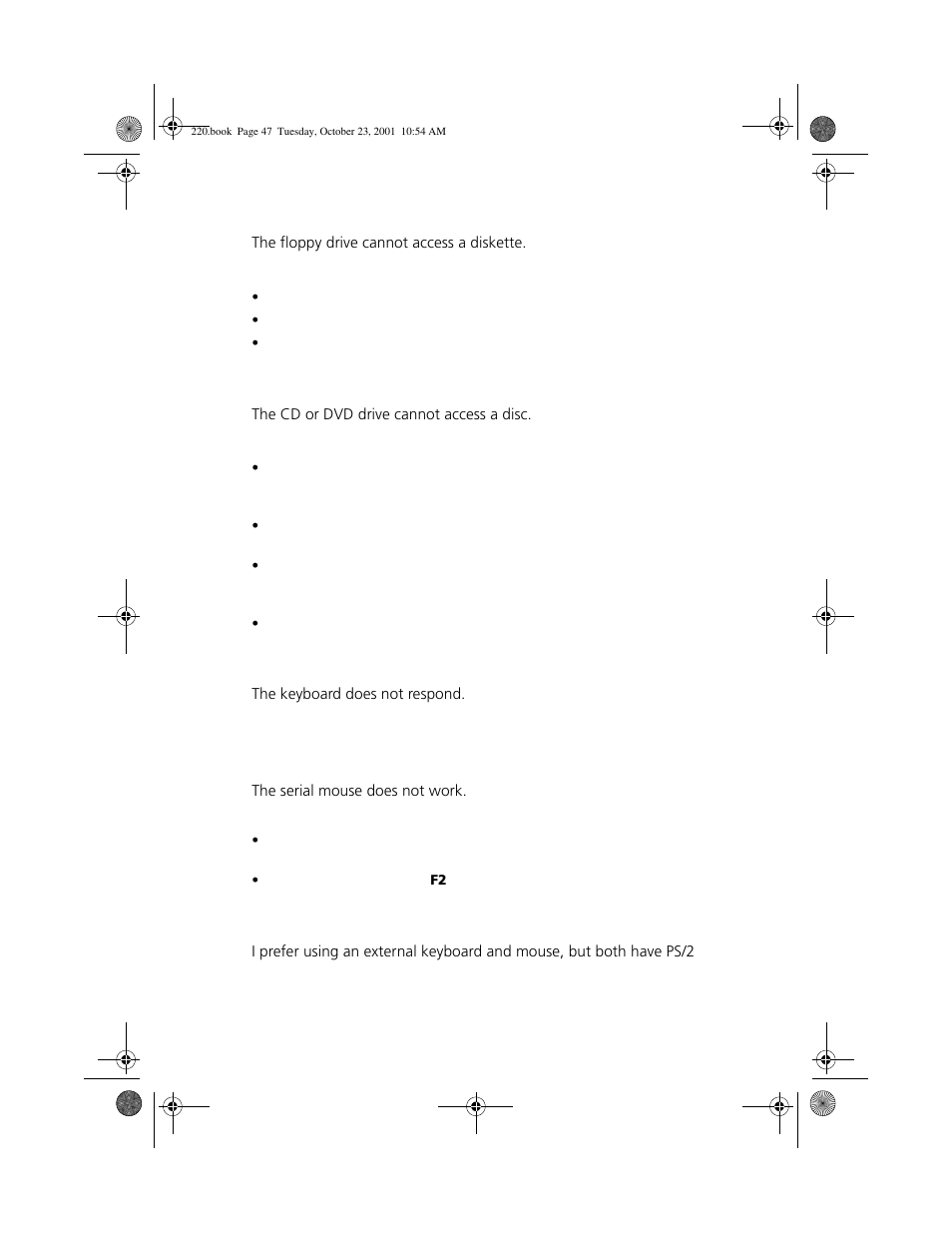 Acer 220 Series User Manual | Page 55 / 77