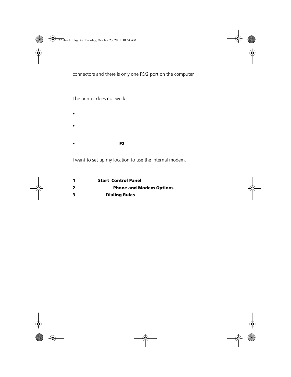 Acer 220 Series User Manual | Page 56 / 77