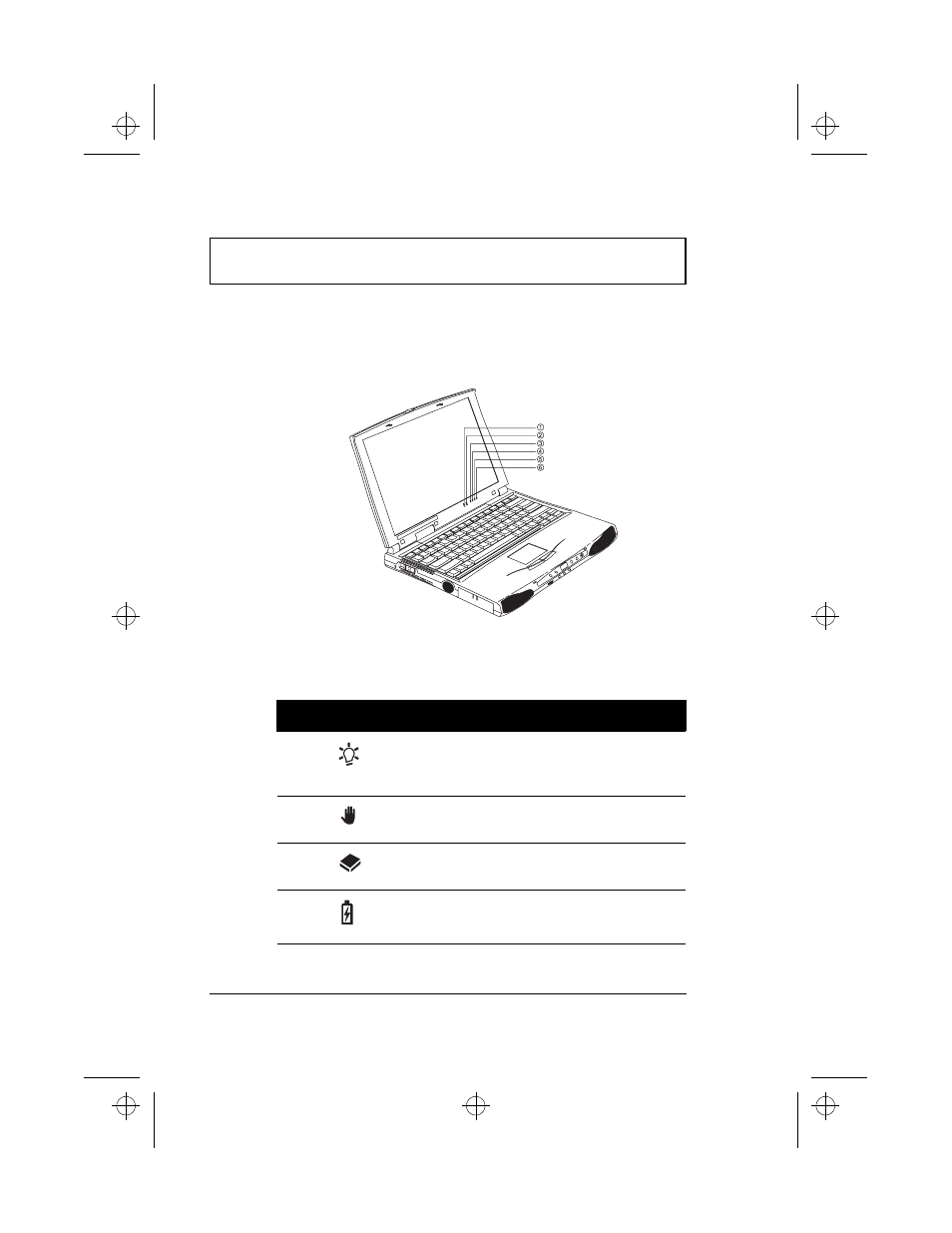 Indicators | Acer 500 User Manual | Page 26 / 134