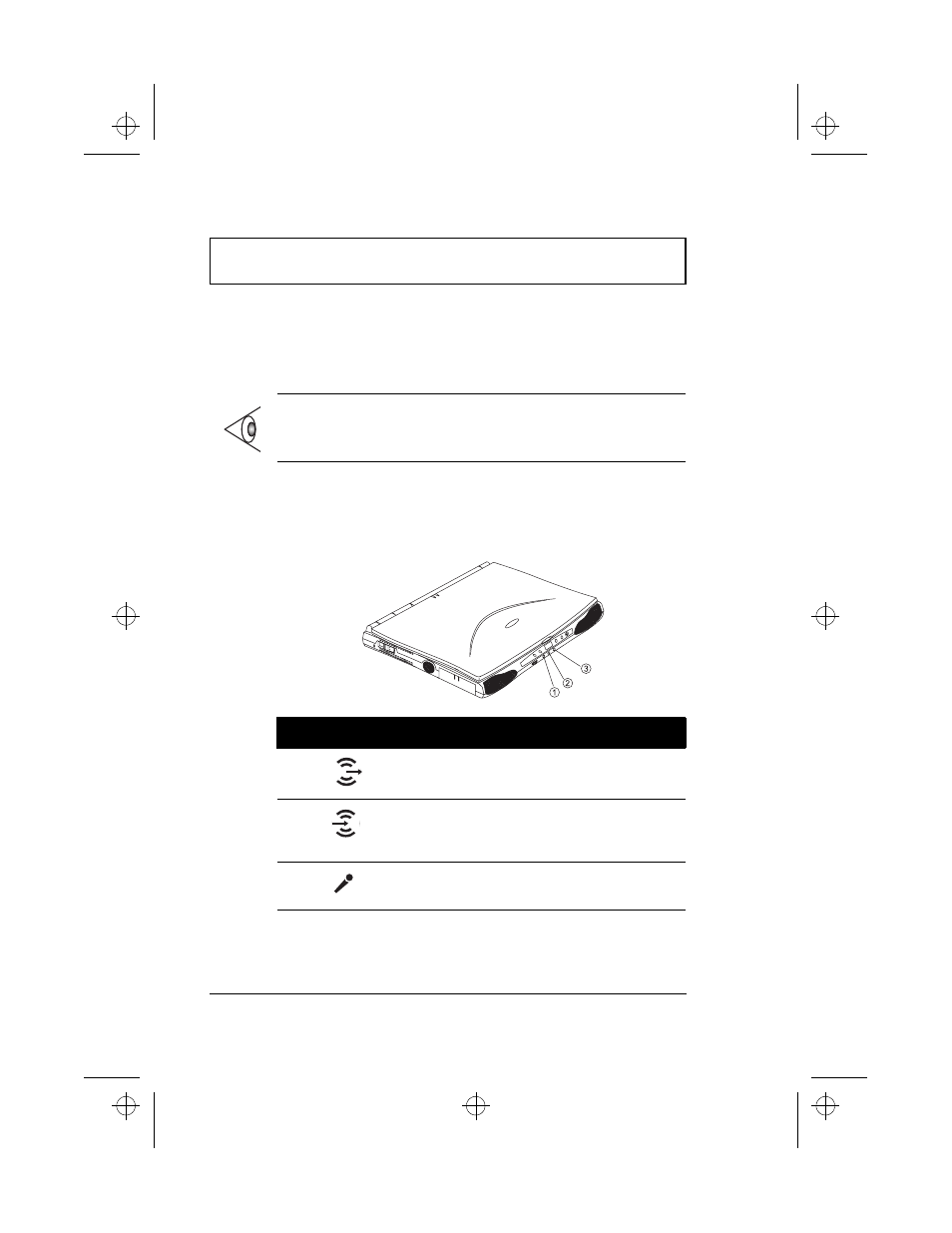 Ports, Front ports | Acer 500 User Manual | Page 38 / 134