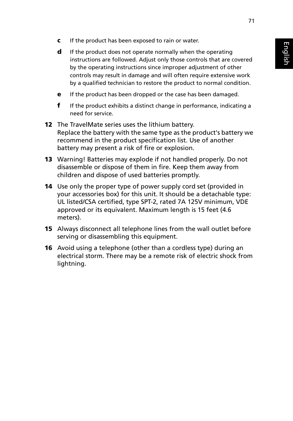 Acer 380 series User Manual | Page 79 / 88