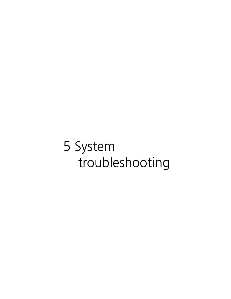 5 system troubleshooting | Acer Altos R920 Series User Manual | Page 153 / 206