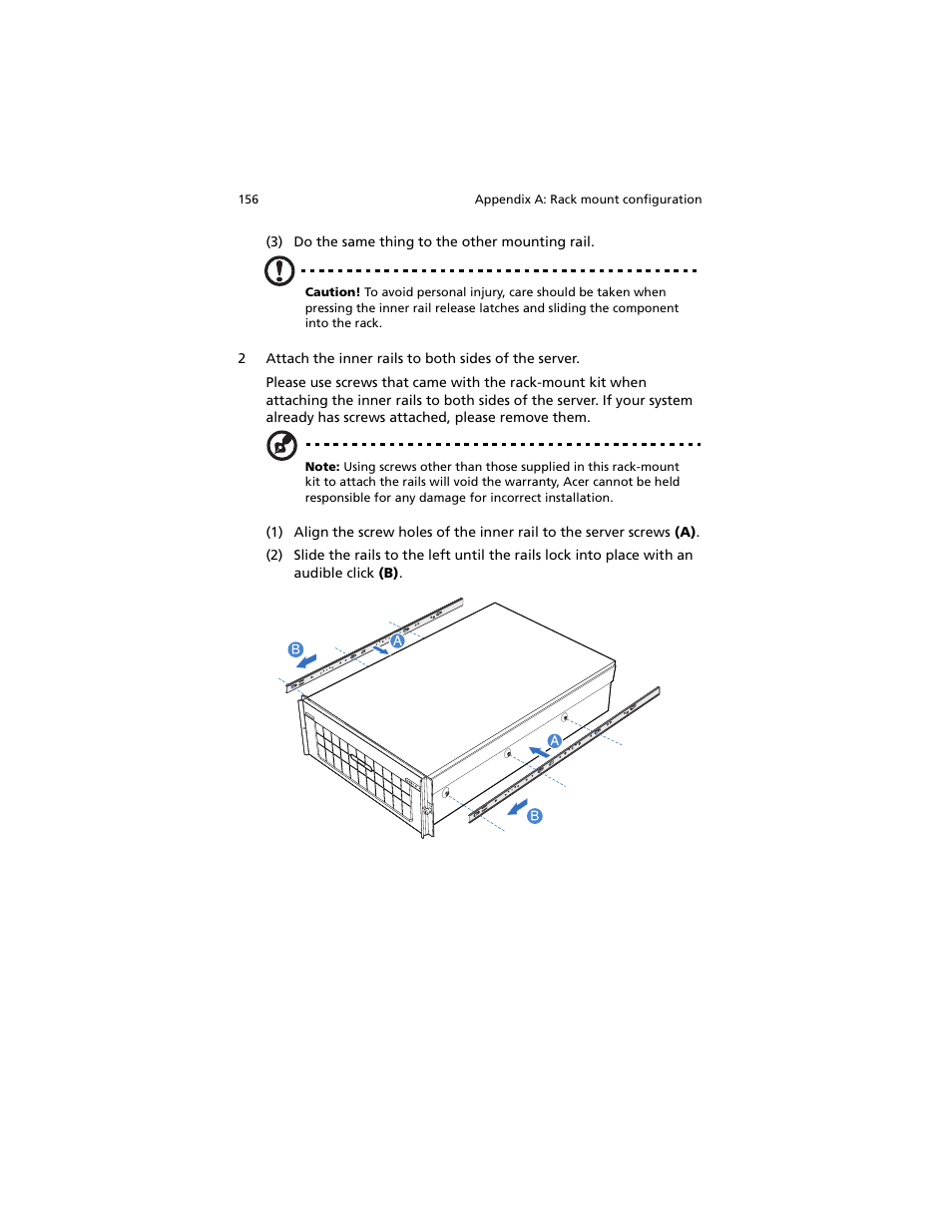 Acer Altos R920 Series User Manual | Page 174 / 206