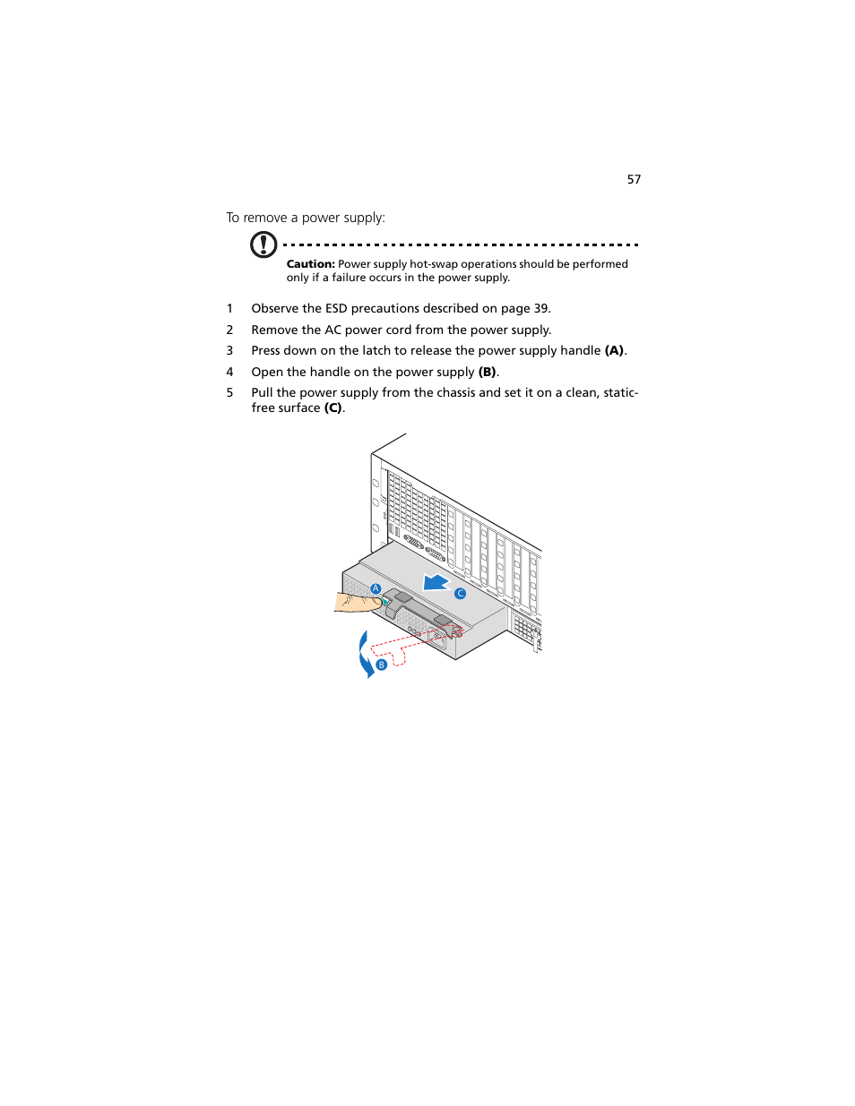 Acer Altos R920 Series User Manual | Page 75 / 206