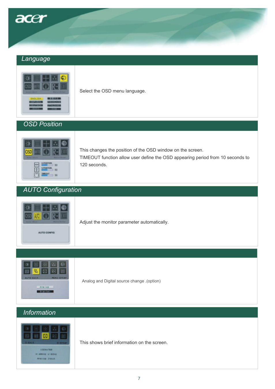 Acer TCO03 User Manual | Page 8 / 12