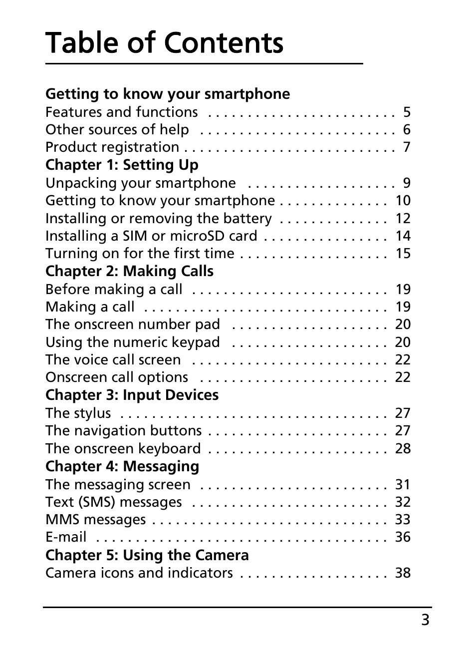 Acer E200 User Manual | Page 3 / 90