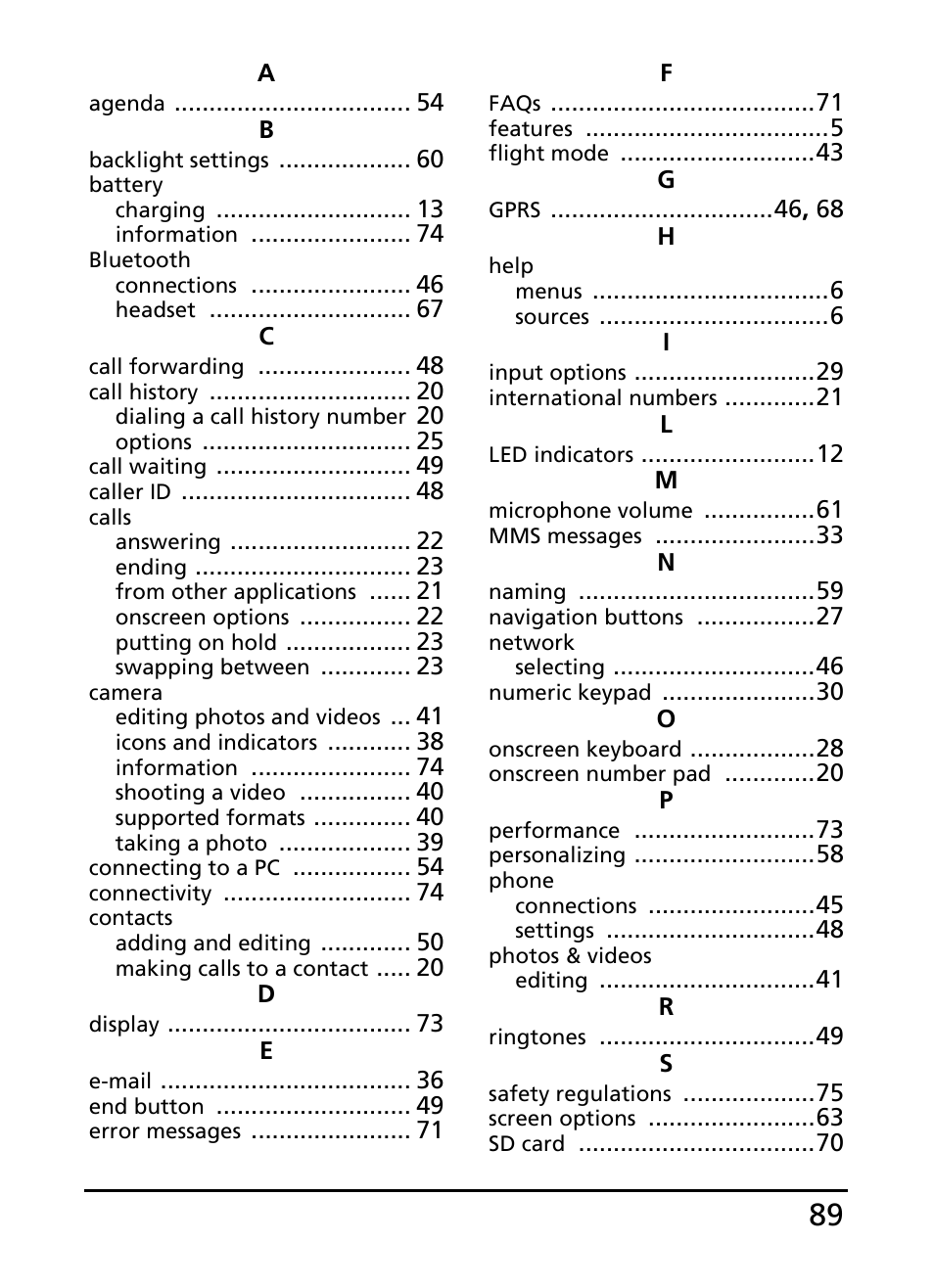 Acer E200 User Manual | Page 89 / 90