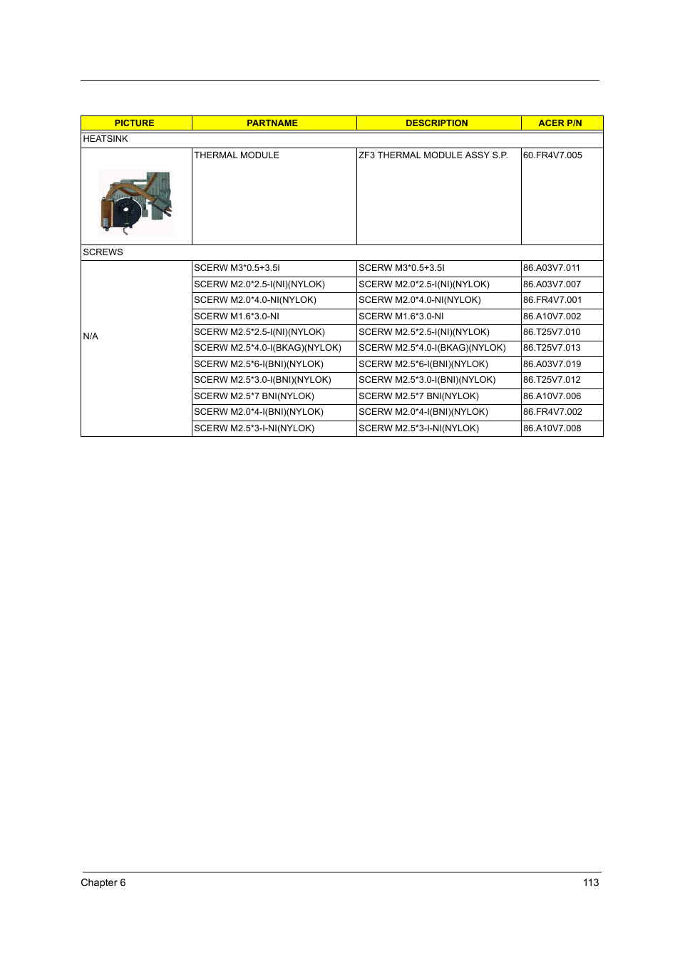 Acer 4000 User Manual | Page 120 / 125