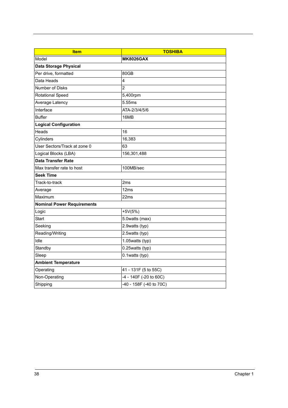 Acer 4000 User Manual | Page 45 / 125