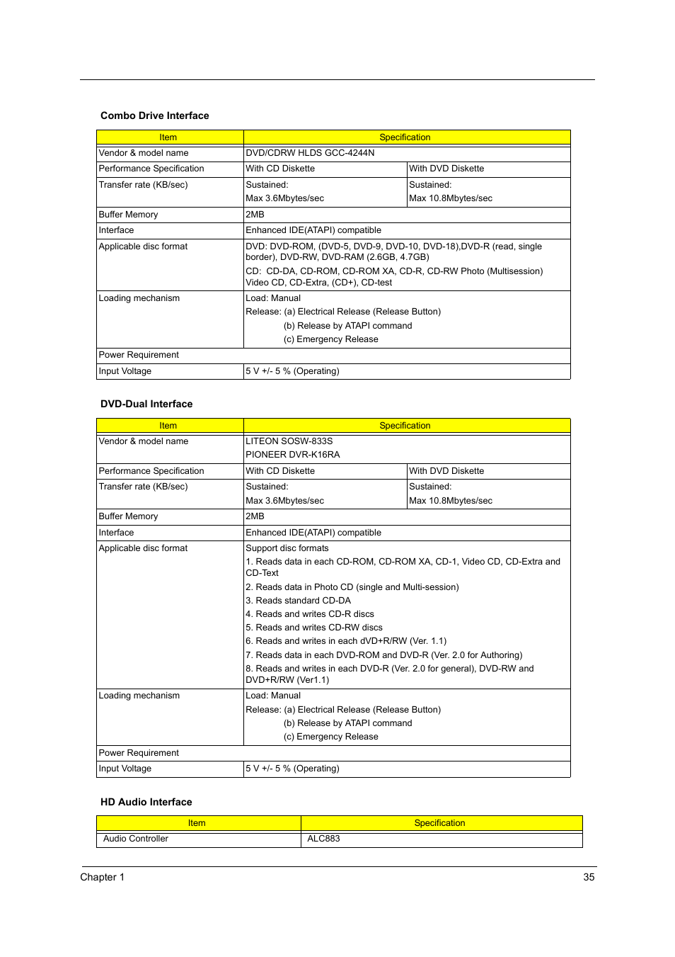 Acer 4200 Series User Manual | Page 41 / 110