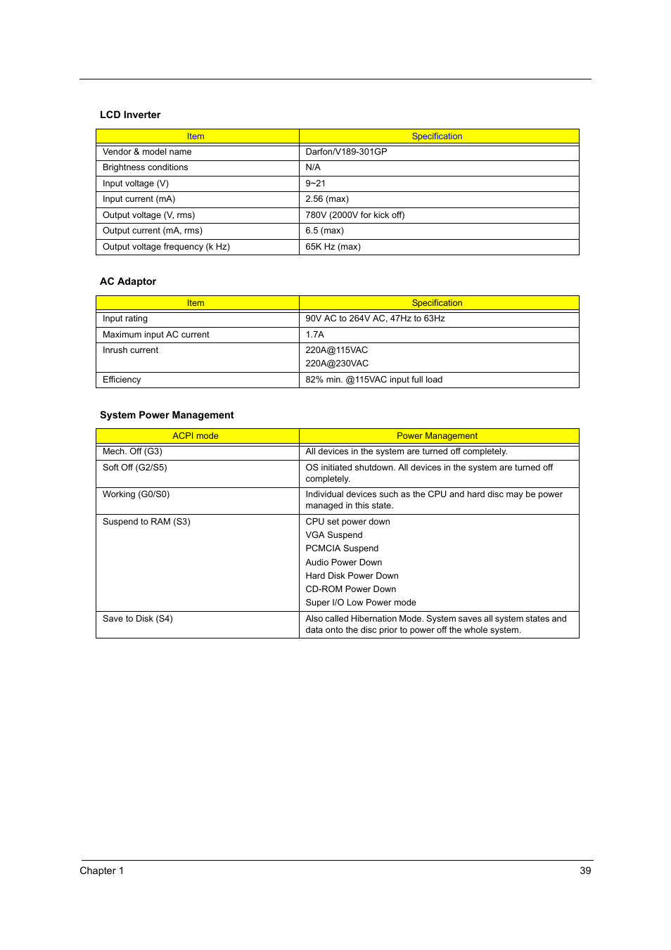 Acer 4200 Series User Manual | Page 45 / 110