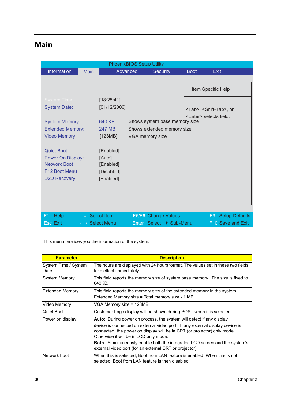 Main | Acer 4020 User Manual | Page 42 / 106