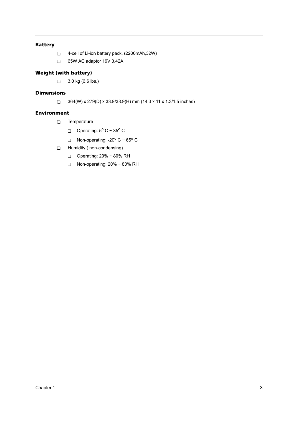Acer 4020 User Manual | Page 9 / 106