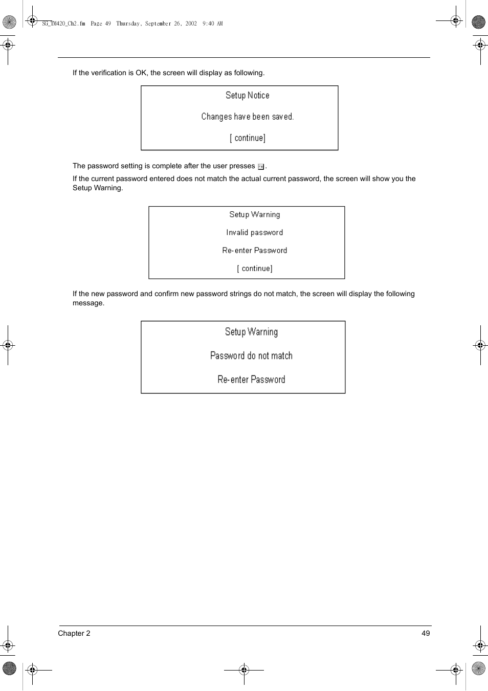 Acer 420 User Manual | Page 57 / 140