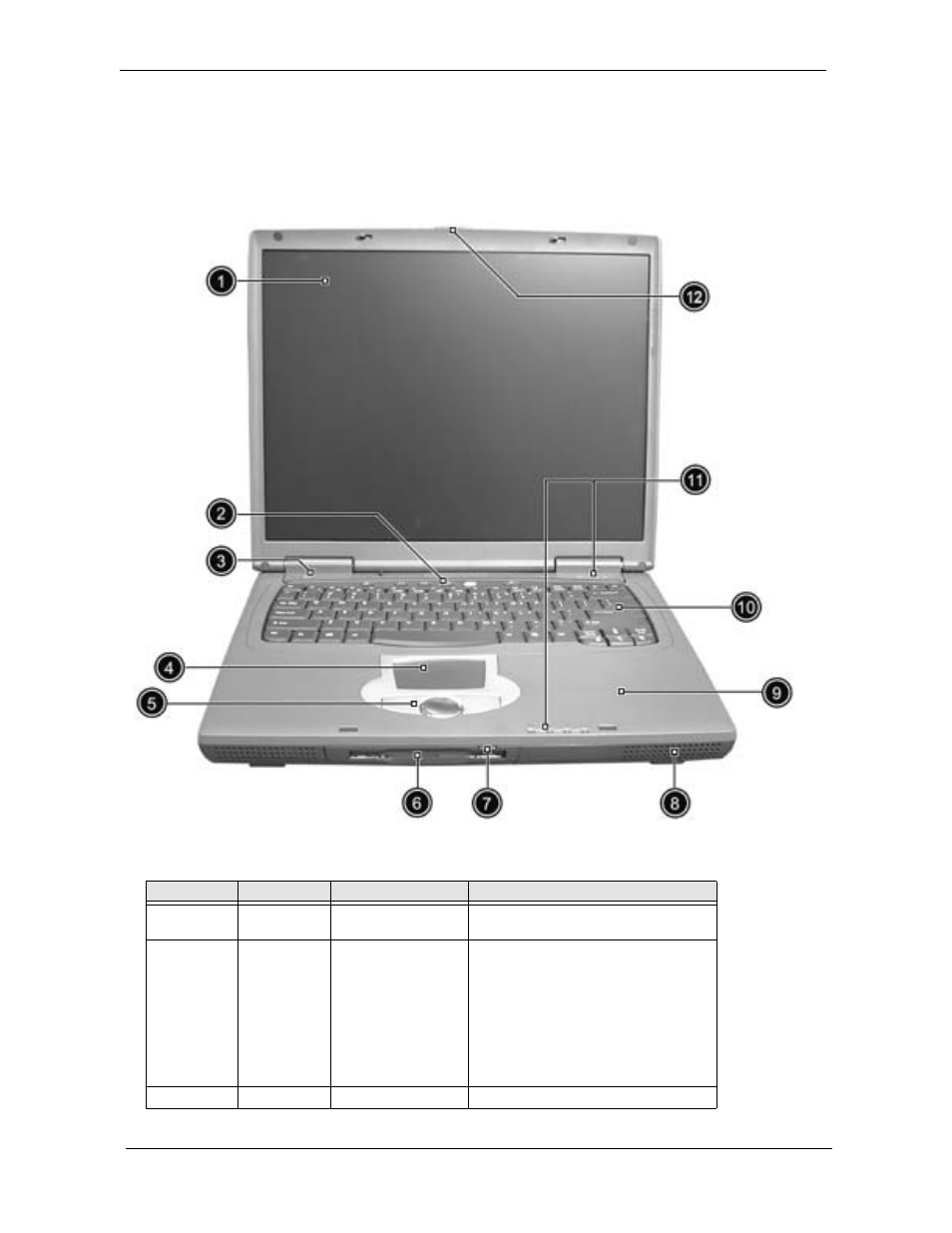 Outlook view, Front view | Acer 270 User Manual | Page 13 / 127