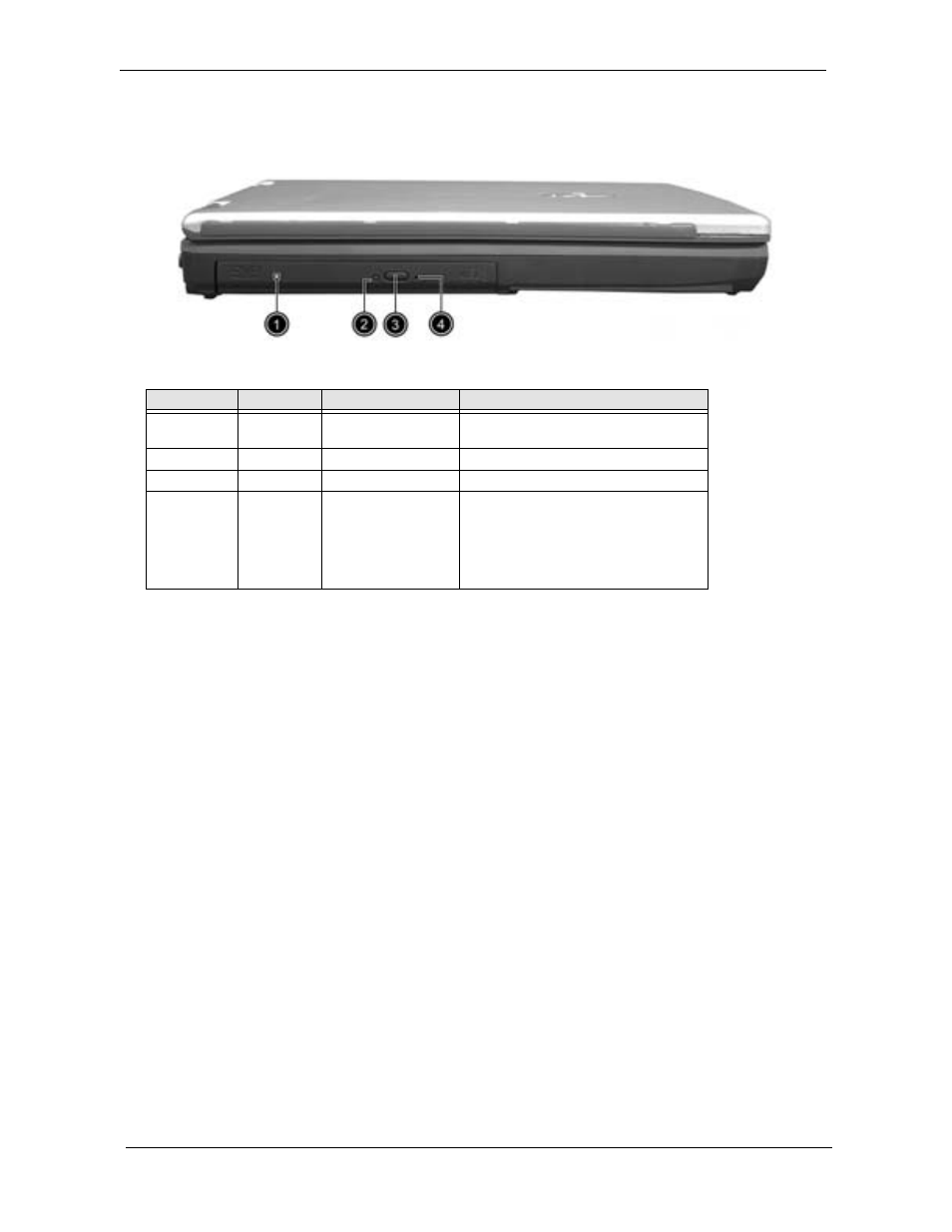 Left panel | Acer 270 User Manual | Page 15 / 127